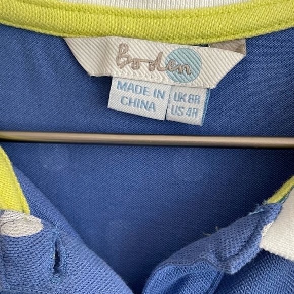 Boden Petunia Polka Dot Polo Dress, Size 4R - Picture 6 of 8